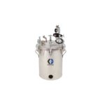 5 Gallon Low Pressure (HVLP) Pot, Regulated to 15 psi, ASME Rated, 30.5 in (77.5 cm), 65 lbs (30 kg), SST
