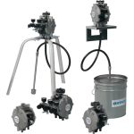 Binks DX200 diaphragm pump with wall, cart and pail mount options