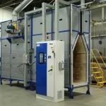 Binks IntelliCure IR1 overhead infrared curing oven system