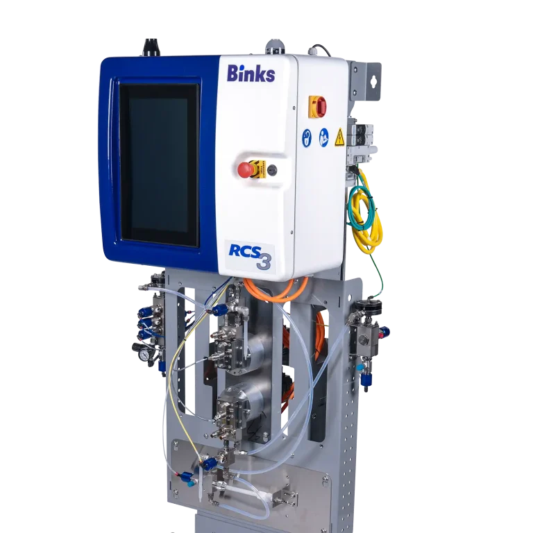 Binks IntelliFlow RCS3 controller with 15 inch touchscreen
