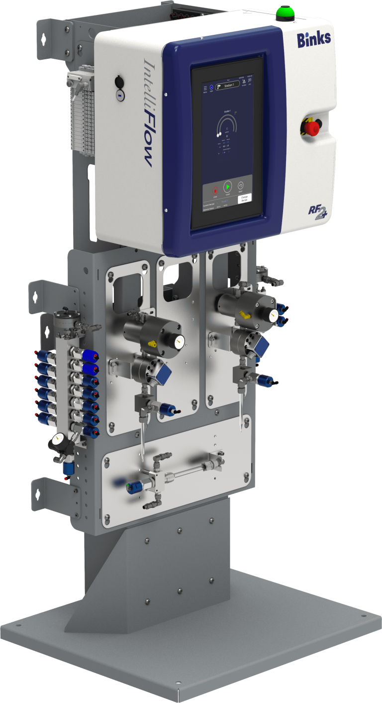 Binks IntelliFlow RF2+ Automatic configuration