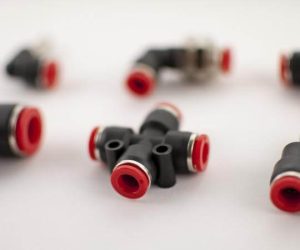 Binks Hosco push-to-connect fittings for paint and coating applications