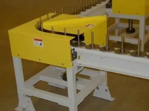 Binks Spindle Boss chain-on-edge conveyor turn module