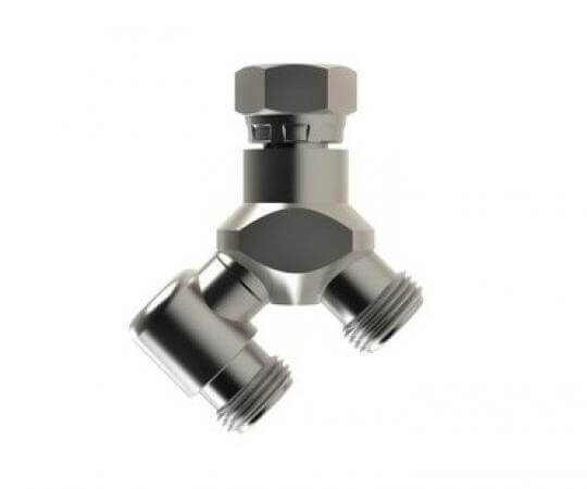 Binks Hosco stainless steel paint circulation adapters
