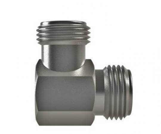 Binks Hosco stainless steel 45 and 90 degree elbow fittings and adapters