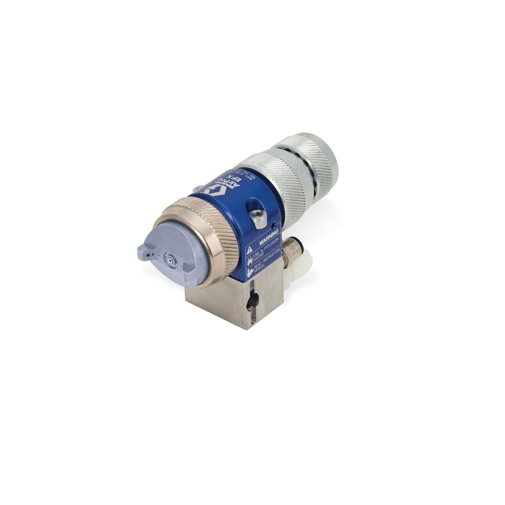 Graco AirPro EFX conventional automatic spray gun with indexing manifold