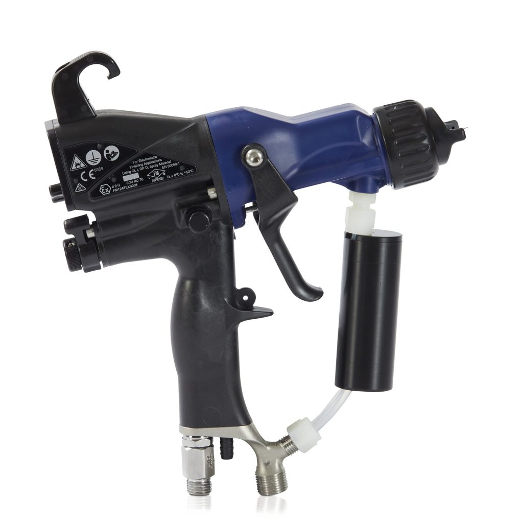 Graco Pro Xp40 Air Spray Manual Electrostatic Gun, 40kV Booster