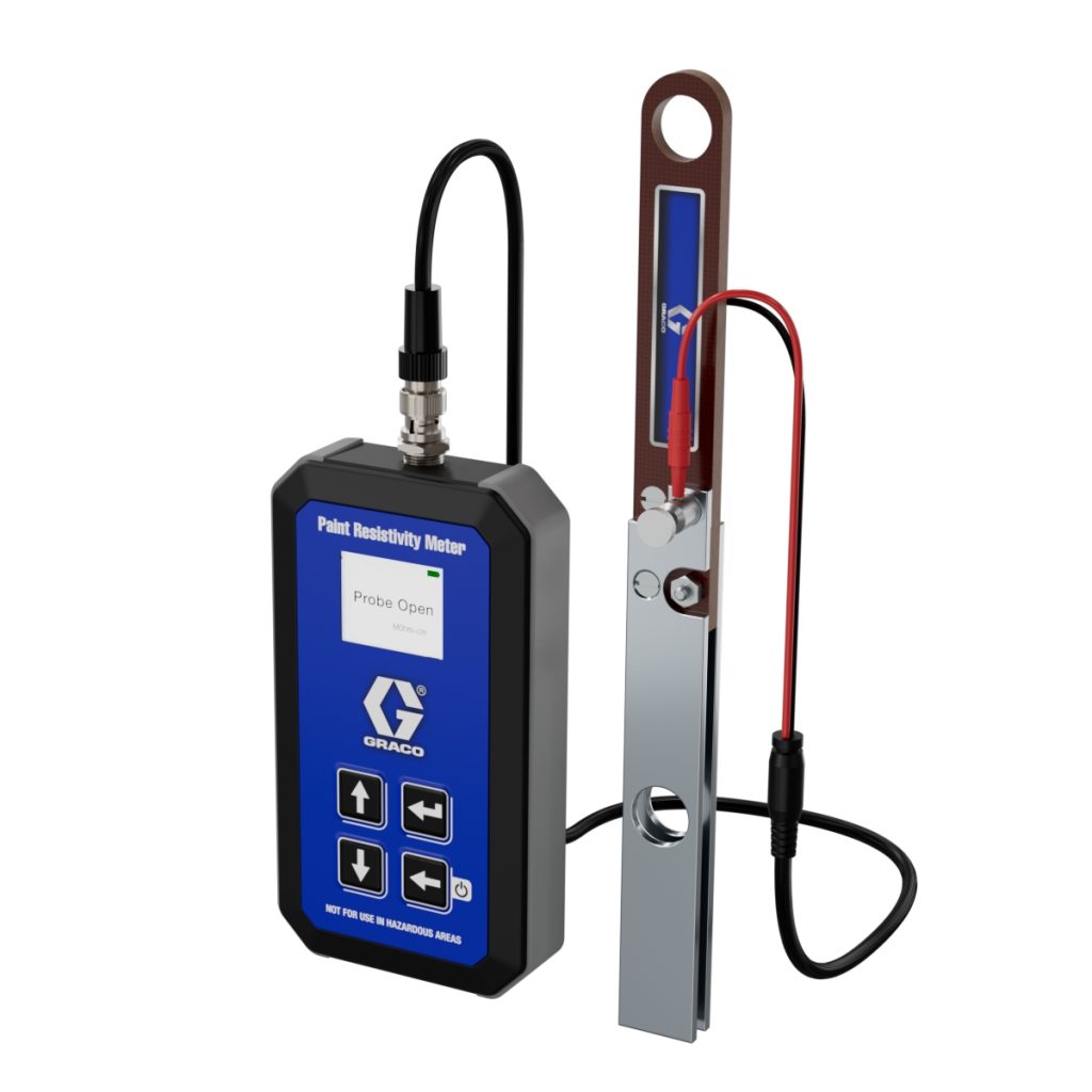 Graco Paint Resistivity Meter for Measuring Electrical Resistivity of Paint