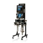 Graco ProMix 2KE pump-based plural component proportioner with Merkur pumps