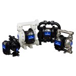Graco QUANTM electric double diaphragm pump family