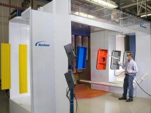 Nordson Lean Cell Fast Color Change Powder Booth