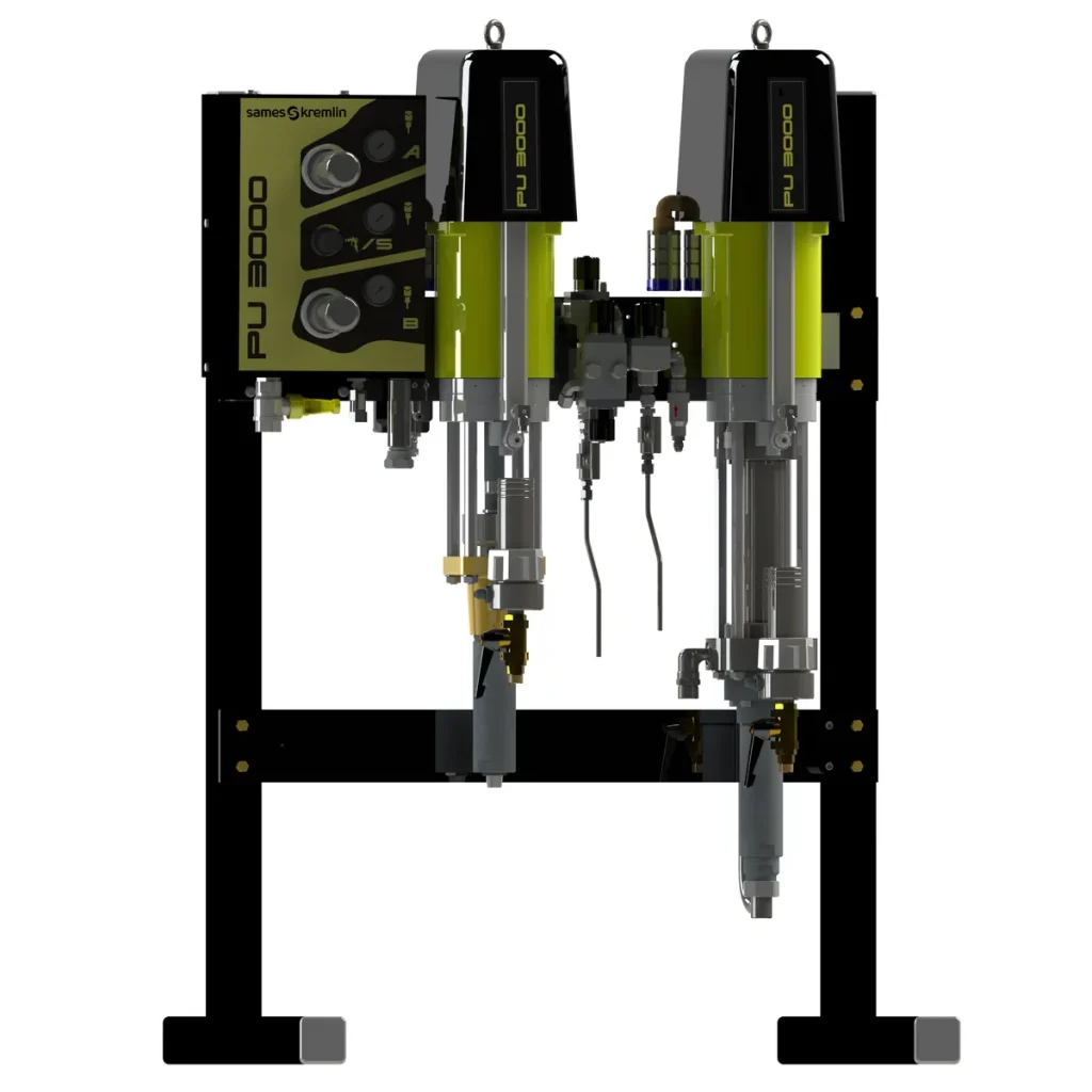 Sames PU3000 Airmix Plural Component Mixing and Dosing Paint Pump