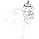 Graco radial piston air motor retrofit kit for pail agitators (19Y592)